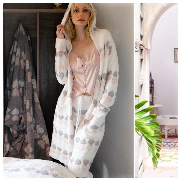 POL Jackets & Blazers - Sweetheart Berber Fleece Long Cardigan Robe